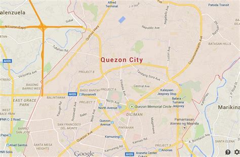 quezon city map